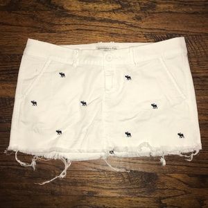 White Abercrombie Skirt